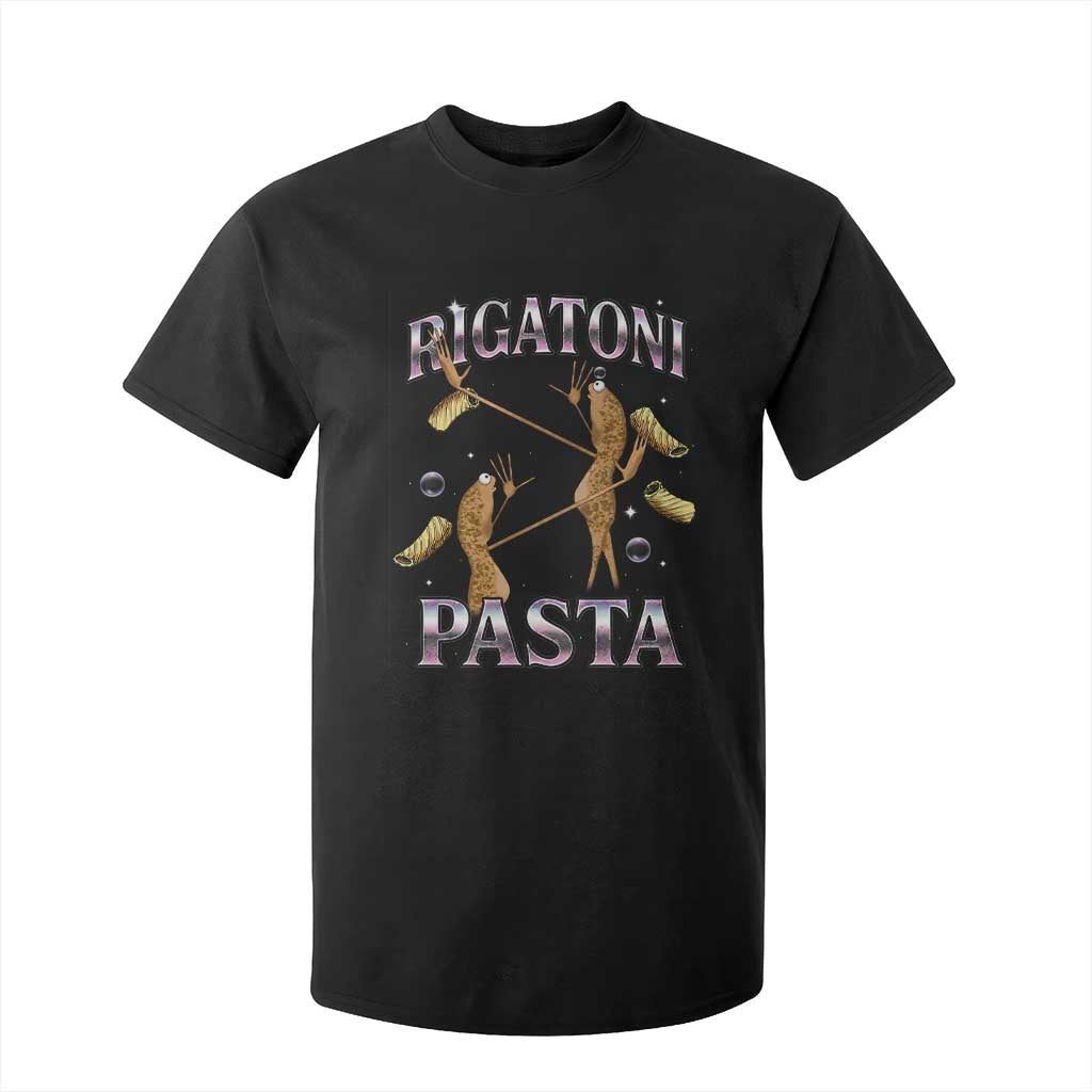 Rigatoni Pasta Lover Marcus The Worm T Shirt For Kid Retro 90s Bootleg Weird Meme Internet Humor TS02 Black Print Your Wear