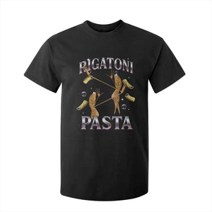 Rigatoni Pasta Lover Marcus The Worm T Shirt For Kid Retro 90s Bootleg Weird Meme Internet Humor TS02 Black Print Your Wear