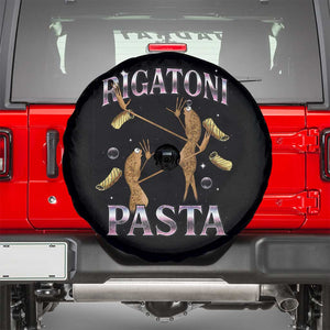 Rigatoni Pasta Lover Marcus The Worm Spare Tire Cover Retro 90s Bootleg Weird Meme Internet Humor TS02 Black Print Your Wear