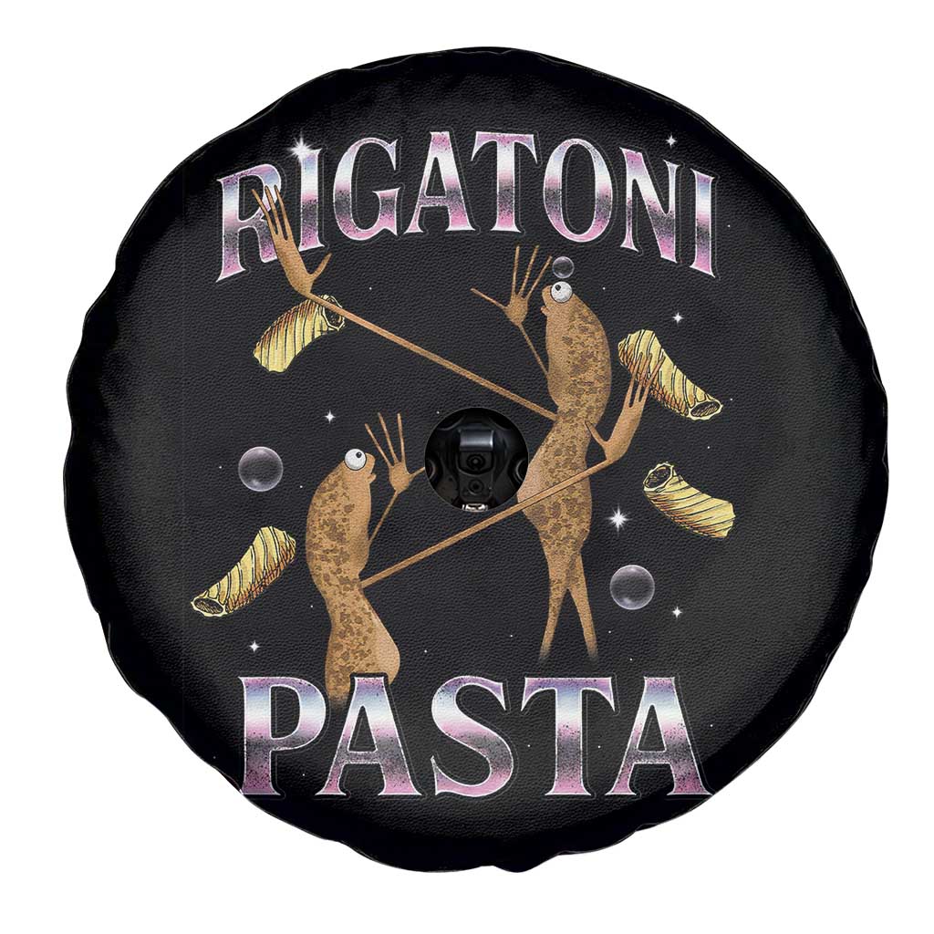 Rigatoni Pasta Lover Marcus The Worm Spare Tire Cover Retro 90s Bootleg Weird Meme Internet Humor TS02 Print Your Wear