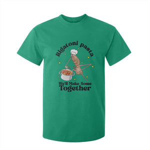 Rigatoni Pasta Chef Marcus The Worm T Shirt For Kid We'll Make Some Together Wholesome Weird Meme TS02 Irish Green Print Your Wear