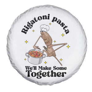 Rigatoni Pasta Chef Marcus The Worm Spare Tire Cover We'll Make Some Together Wholesome Weird Meme TS02 Print Your Wear