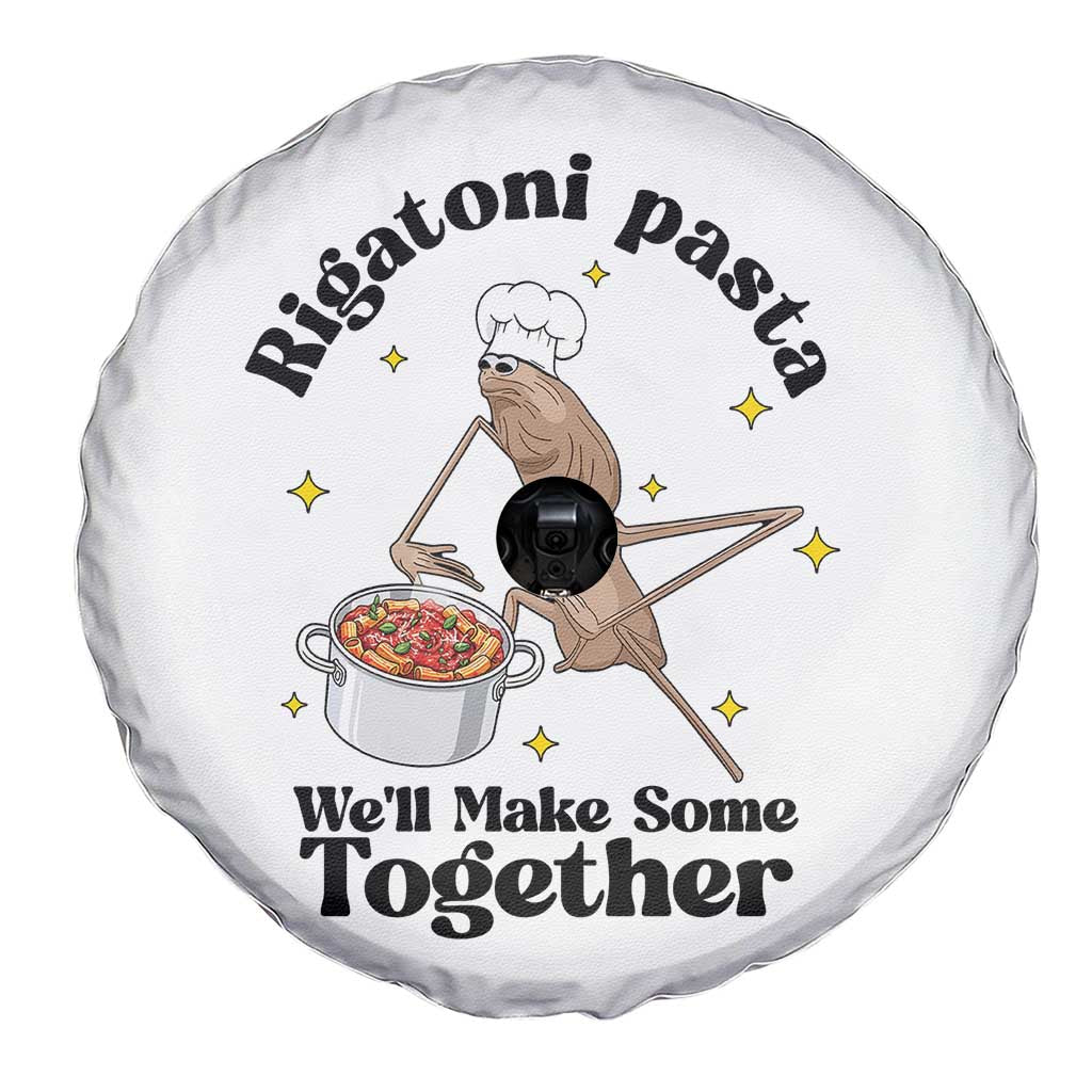 Rigatoni Pasta Chef Marcus The Worm Spare Tire Cover We'll Make Some Together Wholesome Weird Meme TS02 Print Your Wear
