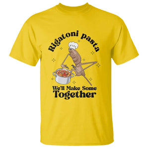 Rigatoni Pasta Chef Marcus The Worm T Shirt We'll Make Some Together Wholesome Weird Meme TS02 Daisy Print Your Wear