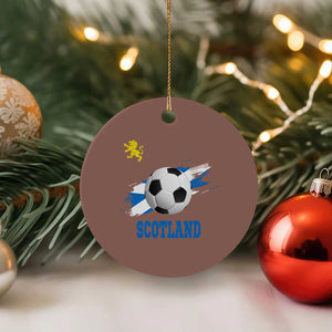 Scotland Soccer Flag Ceramic Ornament Scottish Football Fans Pride TS02 1pc Mocha Print Your Wear