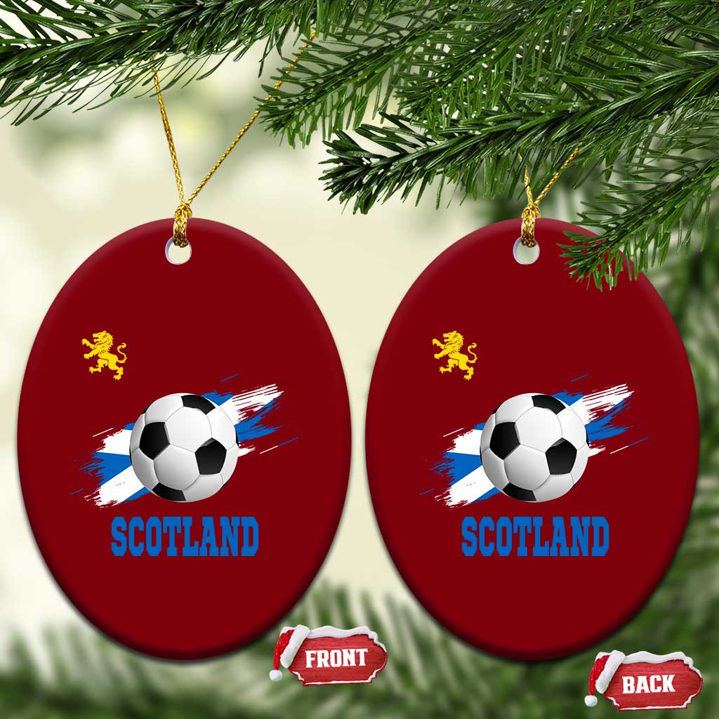 Scotland Soccer Flag Ceramic Ornament Scottish Football Fans Pride TS02 Print Your Wear