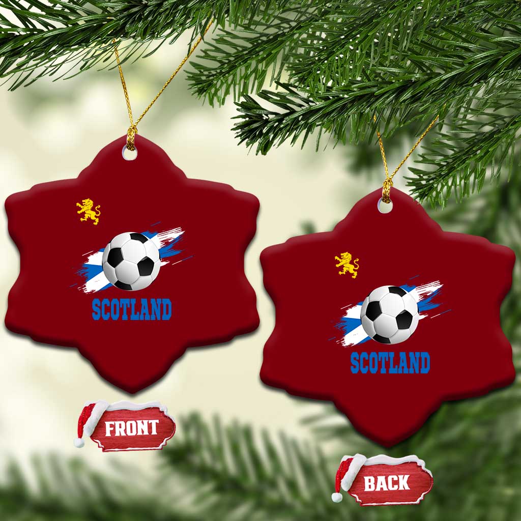 Scotland Soccer Flag Ceramic Ornament Scottish Football Fans Pride TS02 Print Your Wear