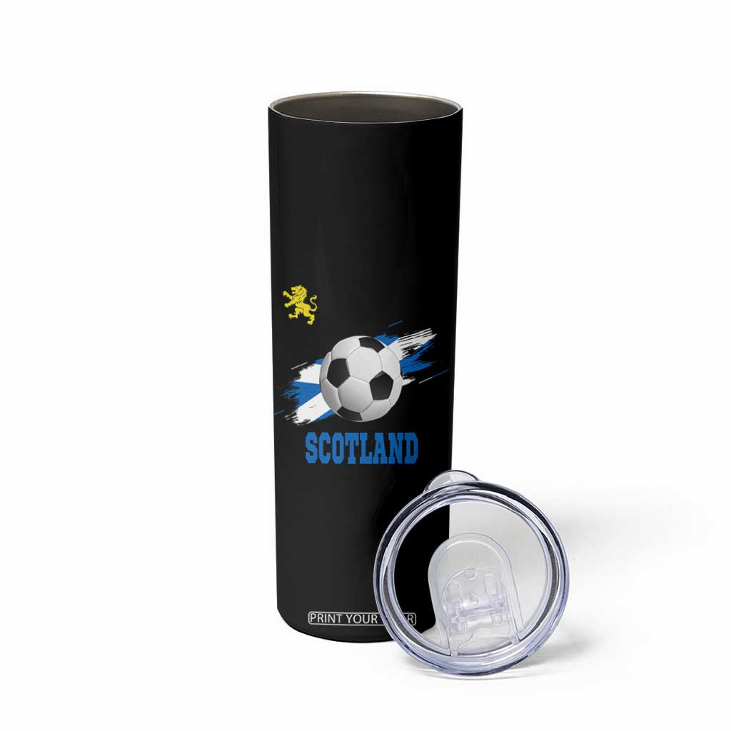 Scotland Soccer Flag Skinny Tumbler Scottish Football Fans Pride TS02 Print Your Wear