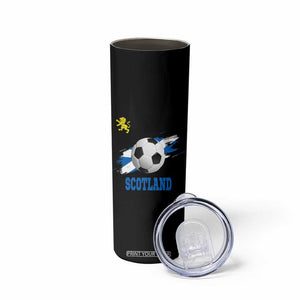 Scotland Soccer Flag Skinny Tumbler Scottish Football Fans Pride TS02 Print Your Wear