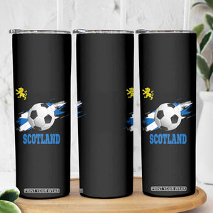 Scotland Soccer Flag Skinny Tumbler Scottish Football Fans Pride TS02 Print Your Wear