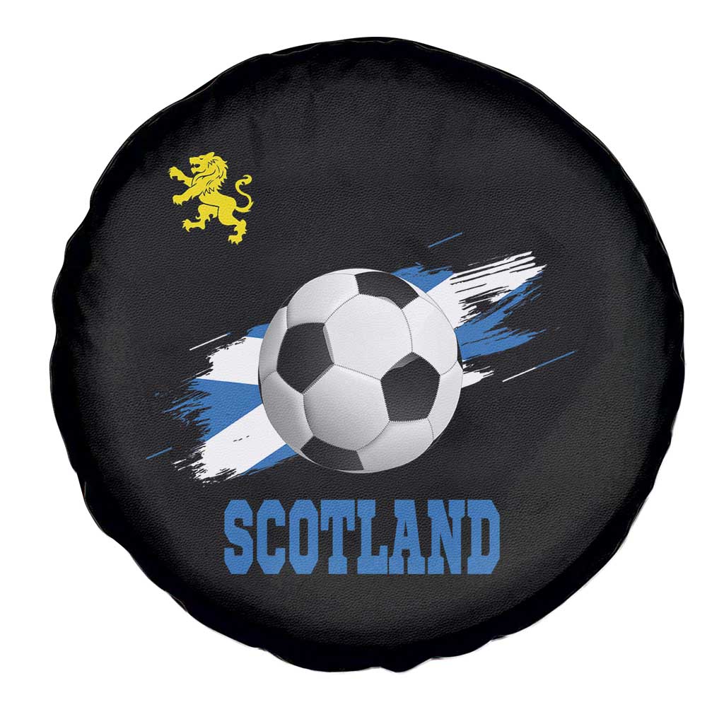 Scotland Soccer Flag Spare Tire Cover Scottish Football Fans Pride TS02 Print Your Wear