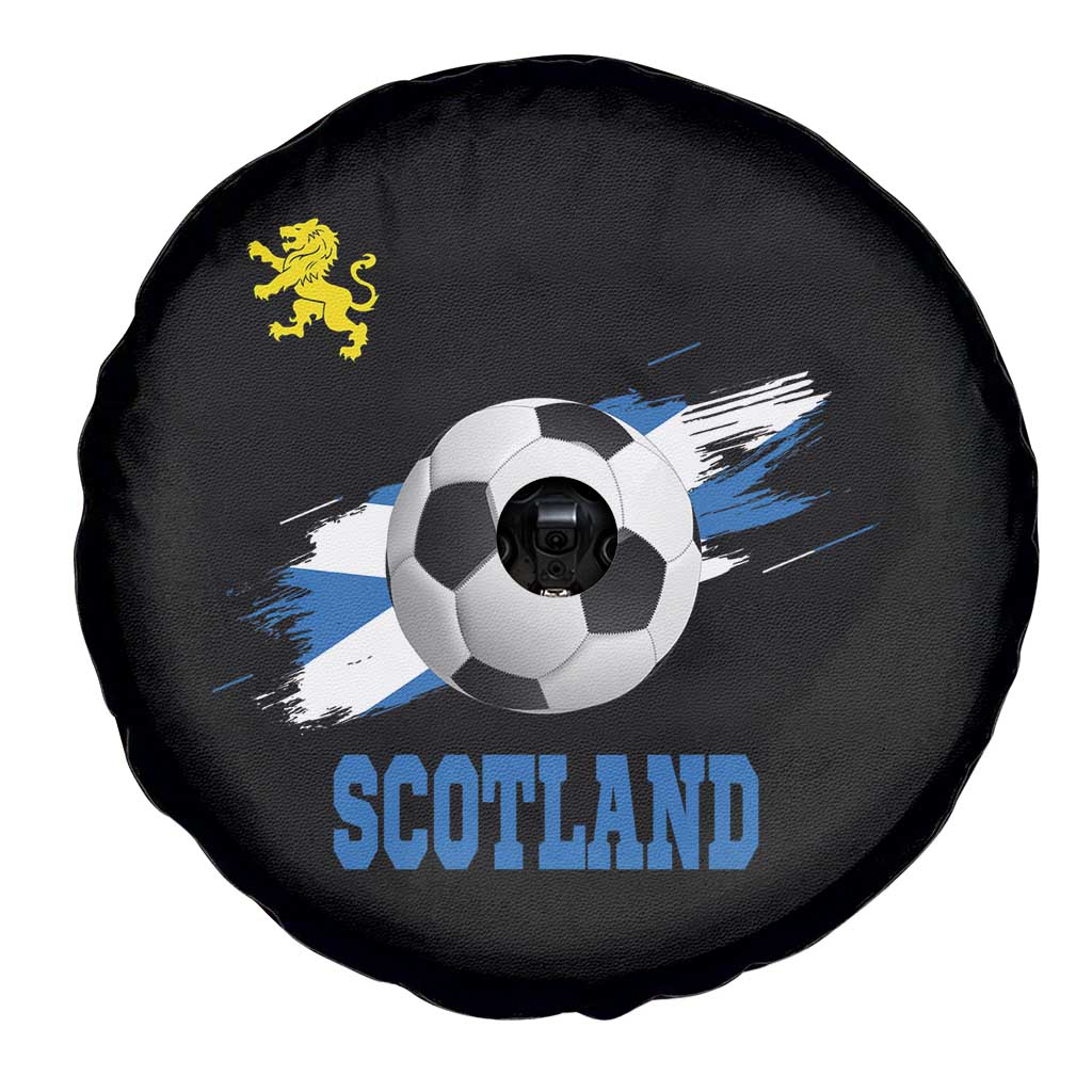 Scotland Soccer Flag Spare Tire Cover Scottish Football Fans Pride TS02 Print Your Wear