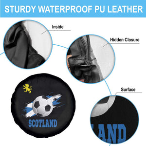 Scotland Soccer Flag Spare Tire Cover Scottish Football Fans Pride TS02 Print Your Wear