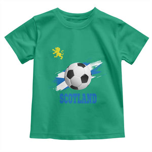 Scotland Soccer Flag Toddler T Shirt Scottish Football Fans Pride TS02 Irish Green Print Your Wear