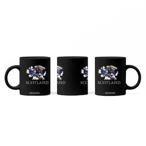 Funny Highland Cow in Kilt Footballer Coffee Mug We'll Be Coming Scottish Pride Football Fans TS02 Print Your Wear