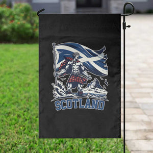 Scottish Warrior Garden Flag Brave Highland Hero Scotland Flag TS02 Print Your Wear