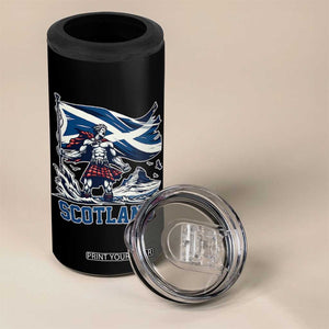 Scottish Warrior 4 in 1 Can Cooler Tumbler Brave Highland Hero Scotland Flag TS02 Print Your Wear