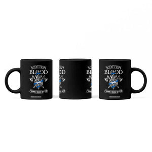 Scottish Blood Running Through My Veins Coffee Mug Viking Axe and Sword Heritage TS02 Print Your Wear
