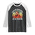 Cesar Chavez Raglan Shirt Si Se Puede Mexican Hispanic Heritage Month Vintage TS02 Black White Print Your Wear