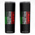 Cesar Chavez Skinny Tumbler American Mexican Flag Patriotic Mexico Distressed TS02 Black Print Your Wear