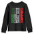 Cesar Chavez Youth Sweatshirt American Mexican Flag Patriotic Mexico Distressed TS02 Black Print Your Wear