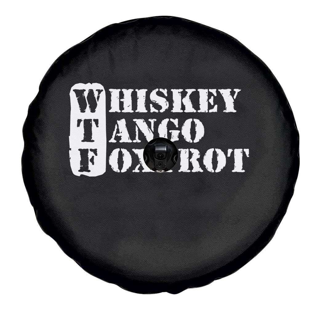 WTF Whiskey Tango Foxtrot Spare Tire Cover Military Phonetic Alphabet Funny TS02 Print Your Wear