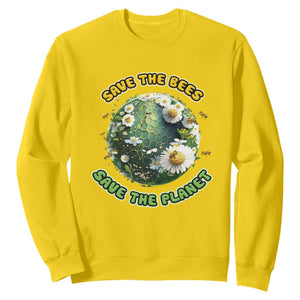 Earth Day Sweatshirt Save The Bees Save The Planet Beekeeper TS02 Daisy Printyourwear