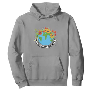 Earth Day Hoodie Make Everyday Green Planet TS02 Sport Gray Printyourwear