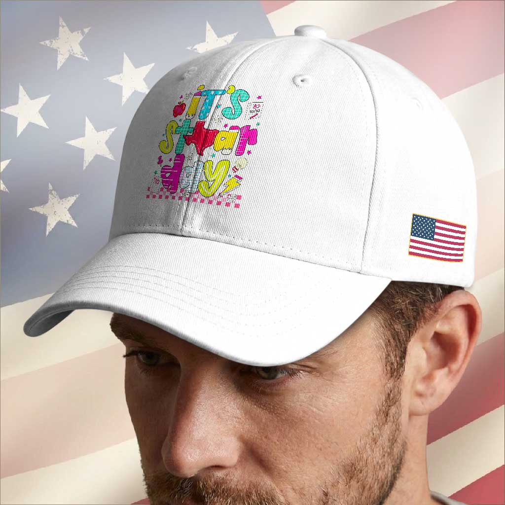 Groovy Texas STAAR Day Baseball Cap Don't Stress Do Your Best Teacher Student Motivation TS02 Print Your Wear