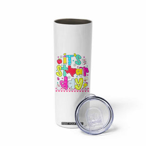 Groovy Texas STAAR Day Skinny Tumbler Don't Stress Do Your Best Teacher Student Motivation TS02 Print Your Wear