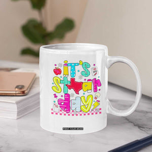 Groovy Texas STAAR Day Coffee Mug Don't Stress Do Your Best Teacher Student Motivation TS02 Print Your Wear