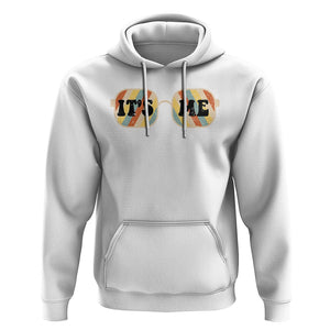 Funny Retro Dad Hoodie It's Me Hi I'm The Dad It's Me Father's Day TS02 White Print Your Wear