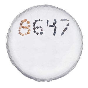 86 47 Seashell Graphic Subtle Summer Coastal Spare Tire Cover Viral 2026 Beach Walk Political Satire TS02 Print Your Wear