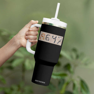 86 47 Seashell Beach Sand Graphic Tumbler With Handle Subtle Coastal Summer Political Satire TS02 Print Your Wear
