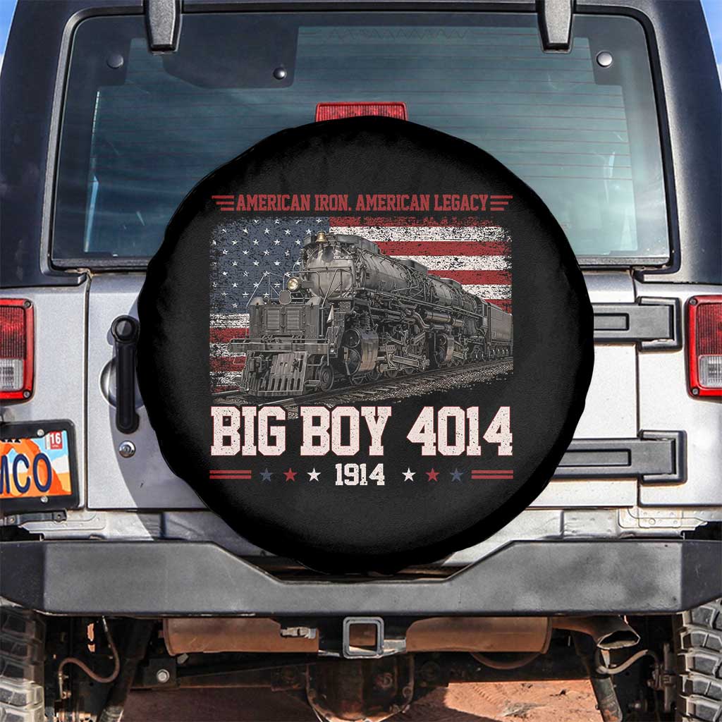 Vintage USA Steam Locomotive Patriotic Pride Spare Tire Cover American Iron American Legacy TS02 No hole Black Print Your Wear