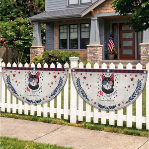 Free As A Cat Since 1776 Funny Patriotic Fan Flag Cool American Flag Sunglasses Cat 250th Anniversary Semiquincentennial