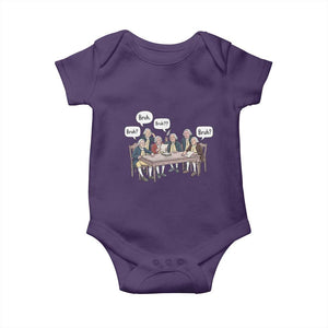 Bruh Founding Fathers Constitutional Convention Baby Onesie Funny American History Humorous Patriot