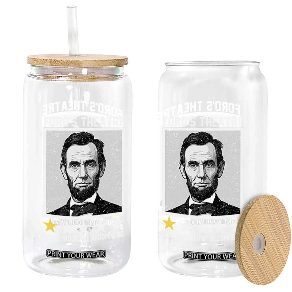 Fords Theatre One Star Awful Wouldnt Recommend Glass Can Abraham Lincoln Funny History Dark Humor