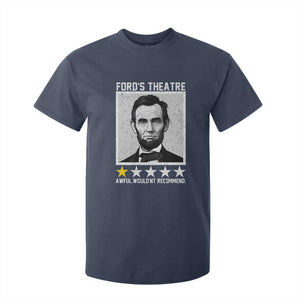 Fords Theatre One Star Awful Wouldnt Recommend T Shirt For Kid Abraham Lincoln Funny History Dark Humor