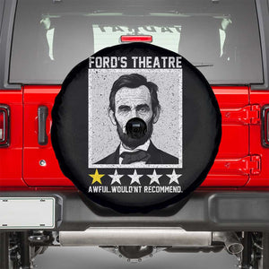 Fords Theatre One Star Awful Wouldnt Recommend Spare Tire Cover Abraham Lincoln Funny History Dark Humor