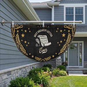 Declaration Of Independence 1776 Funny History Patriotic Fan Flag Best Breakup Letter Ever Humor