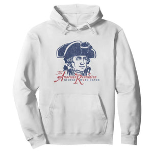 George Washington The American Revolution Hoodie Distressed Sketch Historic Patriotic Graphic