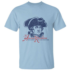 George Washington The American Revolution T Shirt Distressed Sketch Historic Patriotic Graphic