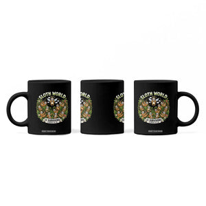Sloth World 11 Survivors Wildlife Awareness Coffee Mug Florida Animal Rights Protest and Support TS02 Print Your Wear