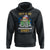 Hawaii Summer Hoodie This Is My Hawaiian Shirt Coconut Tropical Beach Vibe TS02 Black Print Your Wear