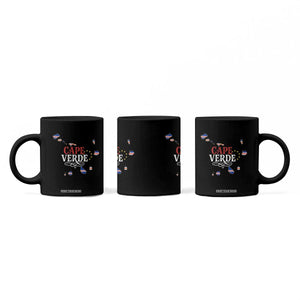 Cabo Verde Islands Flag Map Coffee Mug Cape Verde Vintage Pride TS02 Print Your Wear