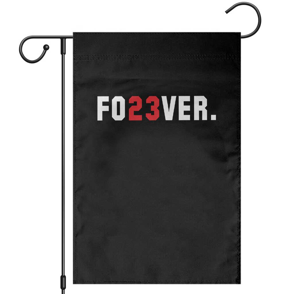 Classic Baseball Jersey Number 23 Garden Flag Fo23ever #23 Vintage Sports Fan - Print Your Wear