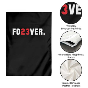 Classic Baseball Jersey Number 23 Garden Flag Fo23ever #23 Vintage Sports Fan - Print Your Wear