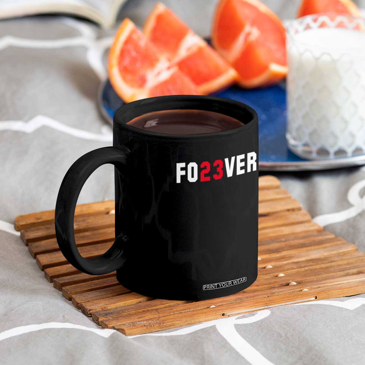 Classic Baseball Jersey Number 23 Coffee Mug Fo23ever #23 Vintage Sports Fan - Print Your Wear