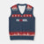 Classic Baseball Jersey Number 23 V-Neck Knit Sweater Vest Fo23ever #23 Vintage Sports Fan - Print Your Wear